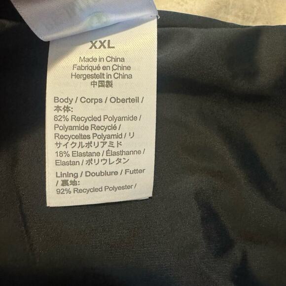 J. Crew Women's Curved-Waist Cheeky Bikini Bottom Black Size XXL NWT - Picture 8 of 9